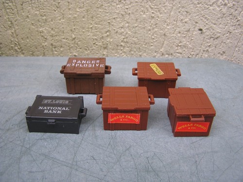 Playmobil caisses westerns - playmobil:,