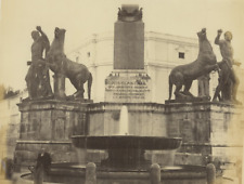 Monte Cavallo, Giovanni Battista Piranesi Vintage albumen print Tirage albumin