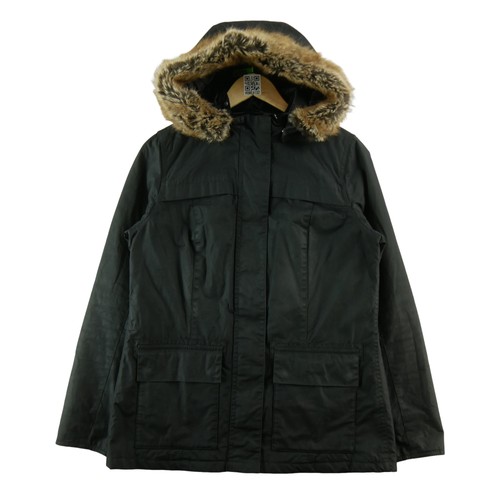 Barbour parka ellen wax ciré - parka,