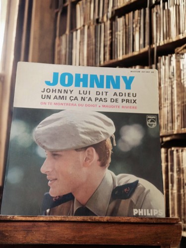 Vintage 45t johnny hallyday - 45t,