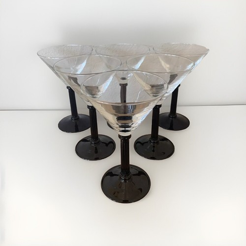 Verres martini cocktail avec - cocktail,