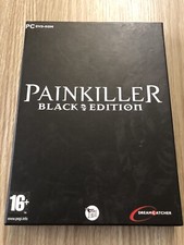 PAINKILLER BLACK EDITION COLLECTOR PC DVD ROM COMPLET FRANÇAIS RARE