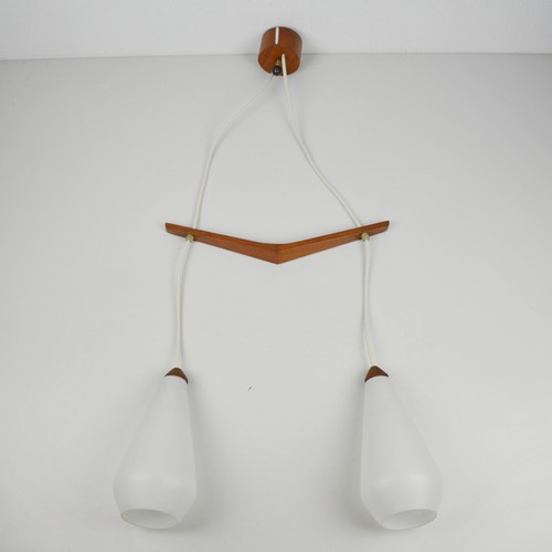 Vintage plafonnier teck - vintage,