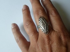 bague en argent massif