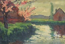 Robert Laloue (1884-1929) (027) - gouache - paysage