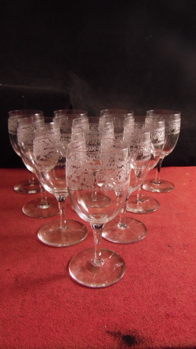 Set saint louis crystal - of, 10