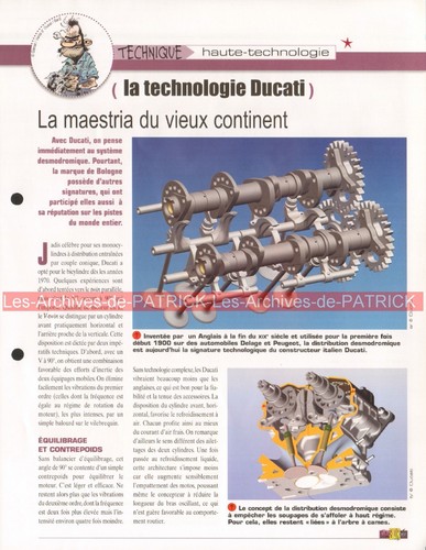 Technologie ducati - technologie,