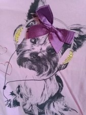 TISSAIA  t;shirt Rose motif