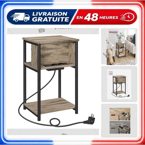 Table chevet vasagle avec - table,
