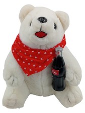 Nicky Toy Ours Polaire Peluche Blanc 26cm