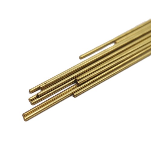 Barre rond laiton 1mm - 1mm, 30cm