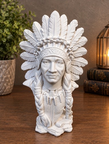 Buste décoratif indien - ,