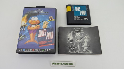 James pond sega megadrive - james,
