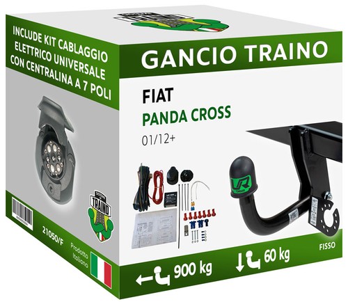 Attelage fixe pour fiat - fiat, panda