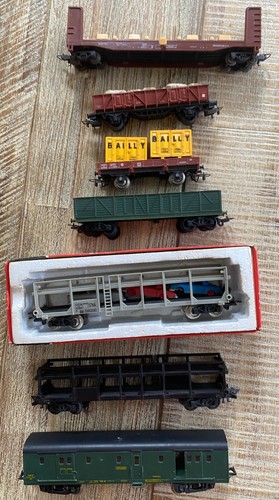 Jouef lot wagons - ho, 7