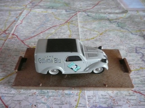 Fiat 500 gilette blu 1949 - gilette,