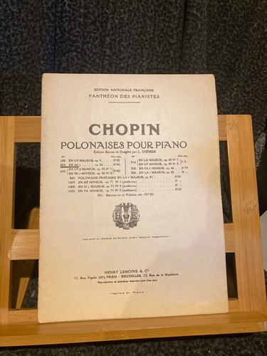 Chopin polonaise opus - chopin, 22