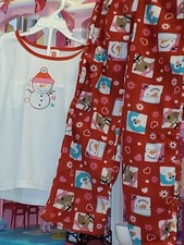 New no tags girls pajamas