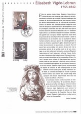 Document philatélique 1er jour 24- 2002 Tableau Elisabeth Vigée-Lebrun Peintre