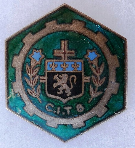 Insigne badge émail cit - insigne,
