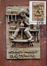 Hongrie, CM 1978, Potier poterie artisanat terre travail manuel tour outils