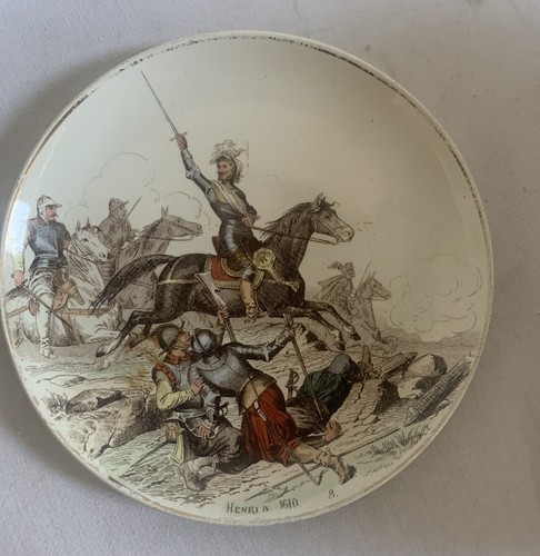 Assiette decorative ancienne - decorative,