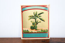  Rare ancien chromo , BANANIER