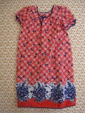 Robe ARBEL Vintage à fleurs 70'S été Femme Pop Années 70 dress - 38