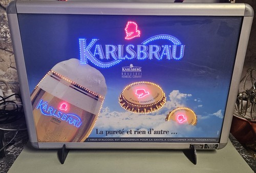 Enseigne lumineuse karlsbrau - lumineuse,