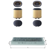 Filtre KNECHT Compatible Avec PORSCHE 911 997 3.6 CARRERA/S/4S 345-408 CV