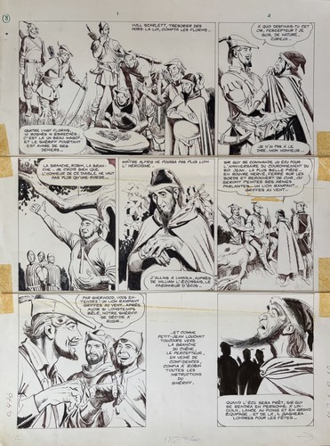 Planche originale coelho - originale,