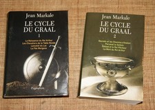 Jean MARKALE LE CYCLE DU GRAAL Pygmalion 2000 en 2 vol. complet