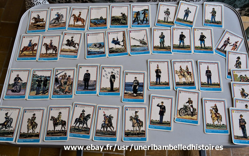 Ancien jeu familles - ancien, de