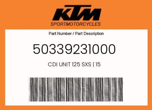 Ktm genuine cdi unit - ktm, sxs