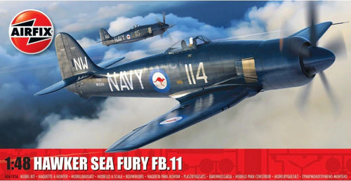 Airfix a06105a hawker sea fury - airfix,
