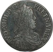 S2339 1/2 Ecu Louis XIV Mèche