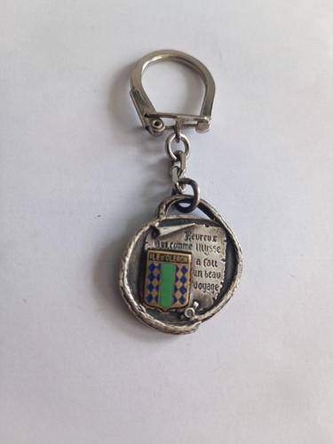 Porte clés émaillé blason - clés,