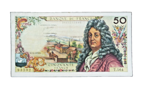 Billet francs racine - billet,