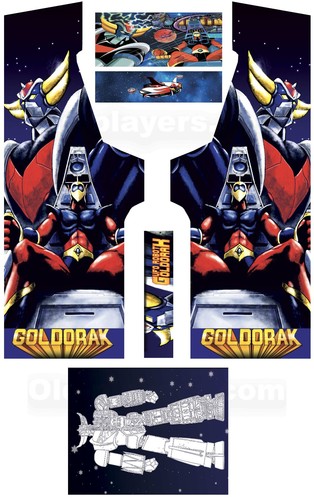 Stickers goldorak modele - stickers, 3