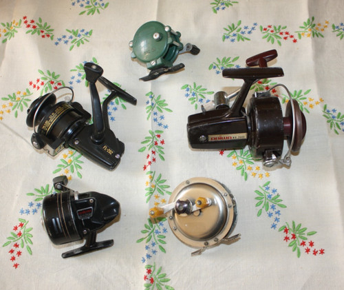 Lot moulinets anciens - de,