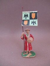 Moyen âge REAMSA Sarrasin avec étendard 54mm plastique