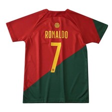 Maillot Football Ronaldo Adulte/Enfant T-Shirt Portugal Manche Courte Foot 