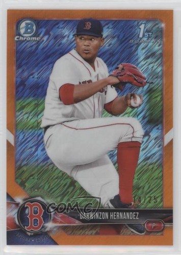 2018 bowman chrome orange - bowman,