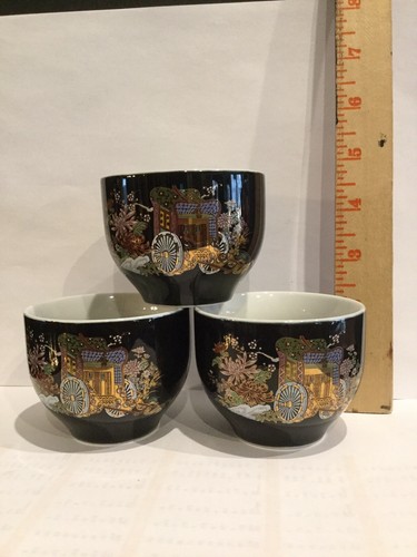 Vtg japanese sake cups - japanese,