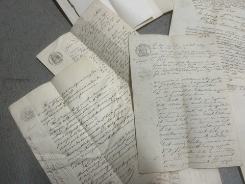 Gros lot vieux papier acte - lot,