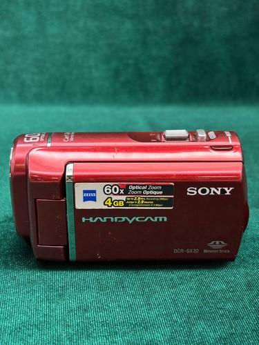Sony handycam dcr sx30e - sony,