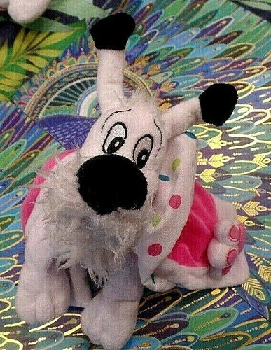 Doudou peluche idefix - s1,