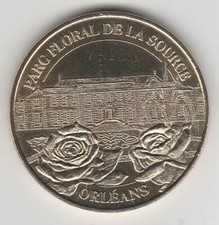 A 2003 TOKEN MEDAILLE MONNAIE DE PARIS -- 45 000 N°1 ORLEANS PARC FLORAL 