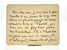 Émile ZOLA, splendide carte