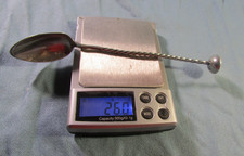 Cuillère avec pilon  dite  à